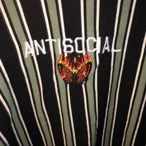 Stripe Antisocial shirt